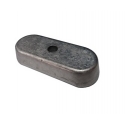 Zinc anode F6/F8 and F9, 9 (2001-2006) Yamaha outboard. Original: 68T-45251-00-00