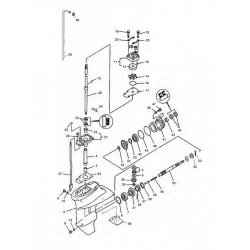 Staartstuk Onderdelen - Yamaha F9.9 F13.5 & F15 (tot 2007)